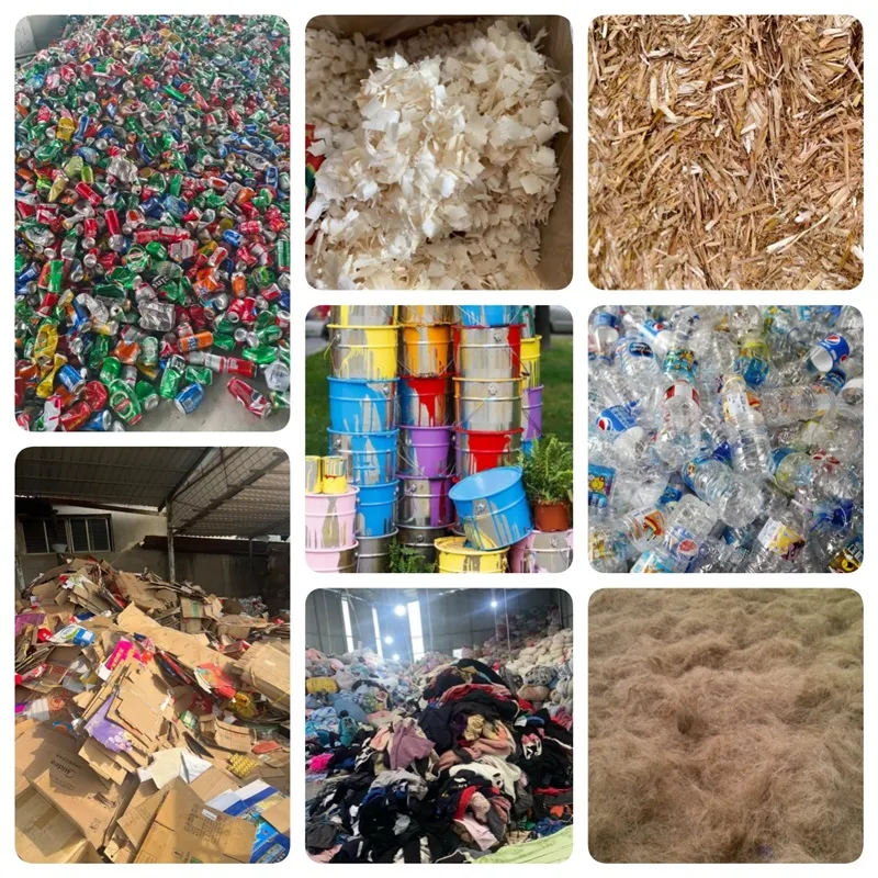 Baler machine for different material