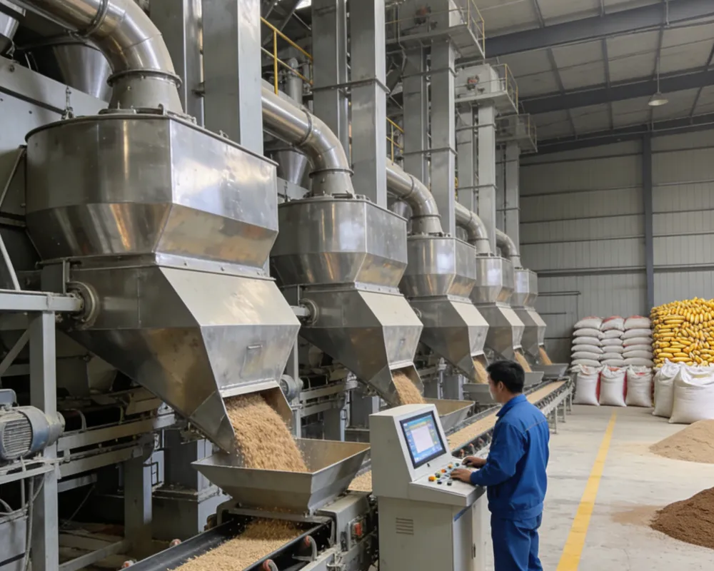 Feed processing industry