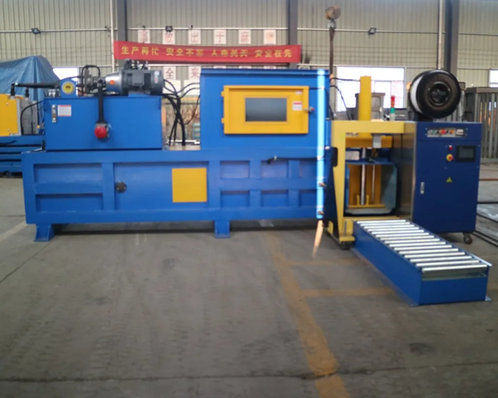 PP auto strapping baling machine