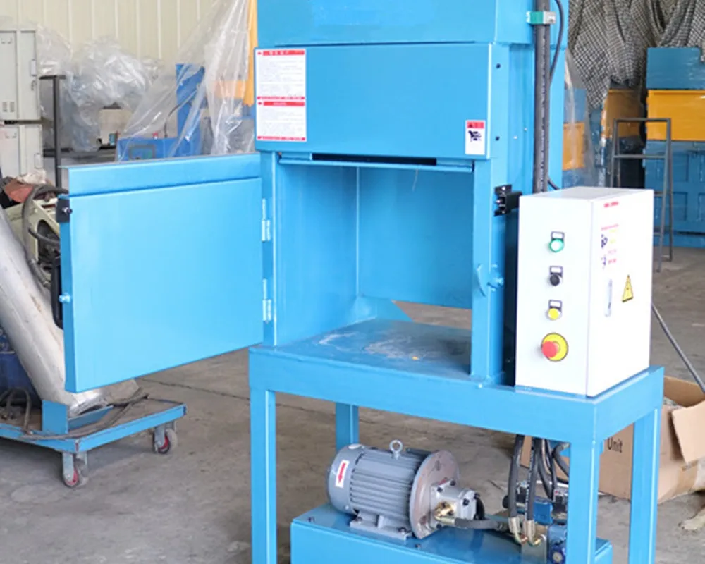 vertical steel barrel compactor